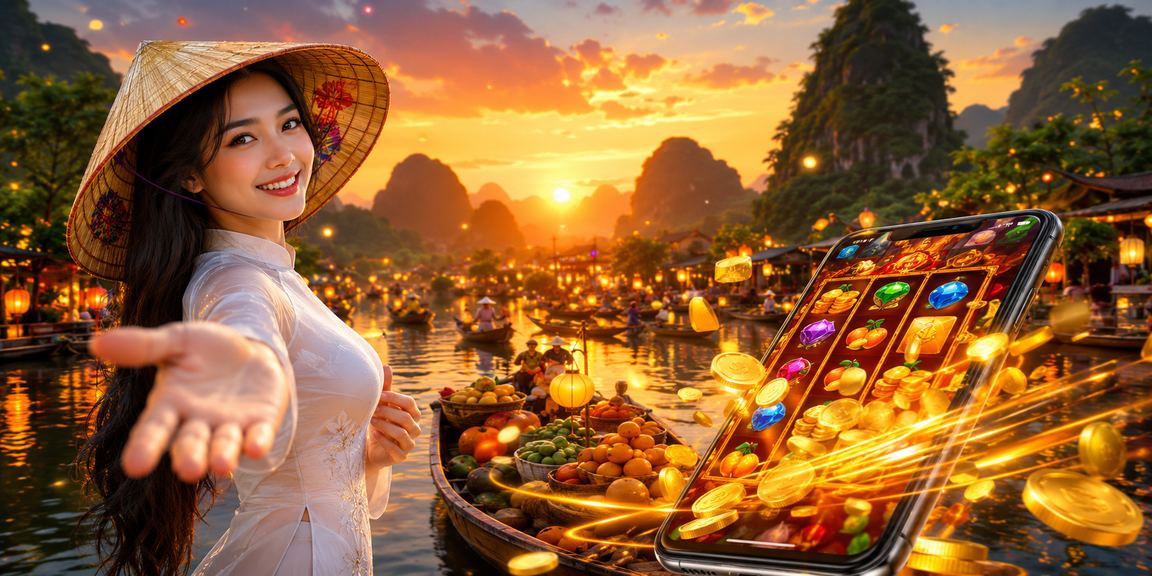 Người chơi tại Ninh Bình trải nghiệm slot game trên điện thoại